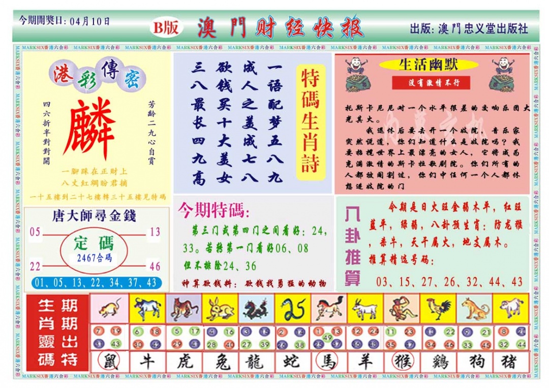 100期财经快报B[图]